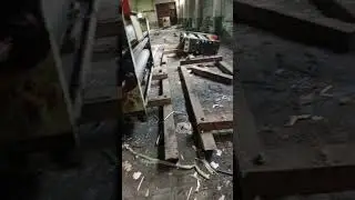 нашли станки из СССР в заброшке