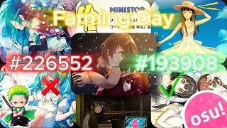 Osu! I farmed PP for the first time since 2020