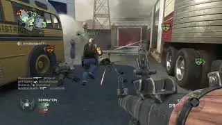 Black Ops 1 Enemy's dolphin dive scared the crap out of me!