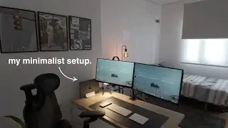 My New Minimalist Setup.