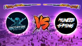 Muneeb Gaming Vs Dictator - M24 Only TDM Match - Pubg Mobile