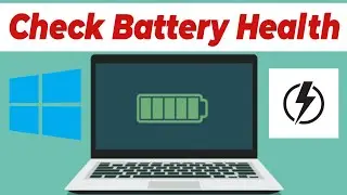 Check Your Laptop's Battery Health using CMD