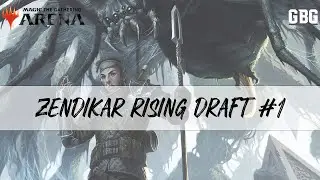 MTGA: Early Access Zendikar Rising Draft - Golgari Counters (9 Games)