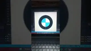 BMW CAR Logo design Using Graphics | python turtle graphics|