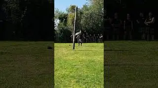 Baumstammwerfen beim Highland Games Wuppertal 2024 #shorts #scottish