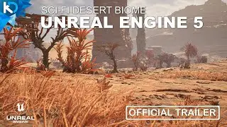 Sci-Fi Desert - Trailer - Unreal Engine 5 #GameDev #UE5