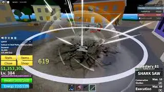 I got Gravity fruit and fought the saw (arlong) (birthday speicial)