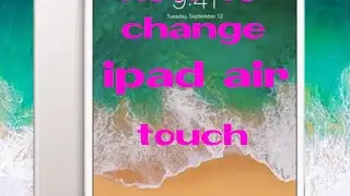 iPad air touchscreen replacement