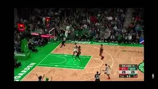 Malcolm Brogdon hits a half court shot at the buzzer!!