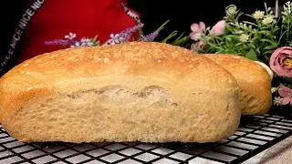 Das leckerste selbstgebackene Brot in 10 Minuten, das nicht jeder kennt! 1 Gramm Hefe!