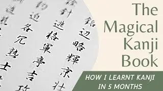 How I learnt #Kanji in 5 Months - The #HEISIG Method