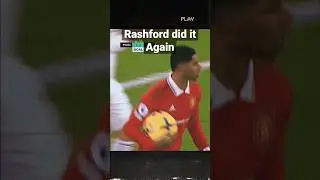 Rashford goal in Manchester united Vs Leeds