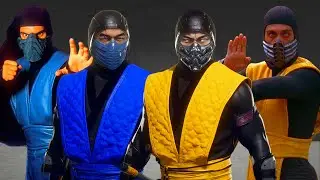 Mortal Kombat 1995 Movie Scorpion & Sub-Zero Skin Mod PC