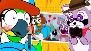 Mollie e Rambley REAGEM os SEUS DESENHOS no Indigo Park VR