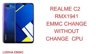 Realme C2 (RXM1941) eMMc change without change cpu Dead Boot Repair MTK Port EMMC Repair by LODHA