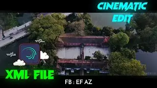 Cinematic Edit Alight Motion 🔰|| Minar Rahman - Ghor Chara Batas🍂🍃 ||