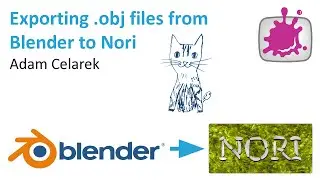 Exporting .obj files from Blender to Nori