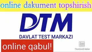 ONLINE DAKUMENT TOPSHIRISH, UNIVERSITETGA DAKUMENT TOPSHIRISH