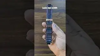 casio mgt b300fr leather strap. Bespoke luxury leather straps for Casio Gshock. #casiowatches #casio