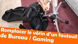 Réparer le vérin d’un fauteuil de gamer ou de bureau qui descend tout seul marque mfavour