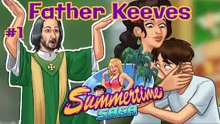Father Keeves - Summertime Saga v0.20.8 Walkthrough Full Gameplay - Summertime Saga Indonesia Part 1