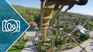 Hals über Kopf (Suspended Thrill Coaster) @ Erlebnispark Tripsdrill 2024 - 4K Onride / POV Video