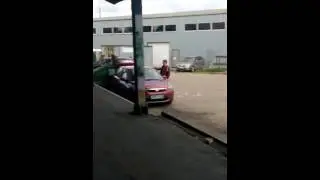Помыл стекла пеной