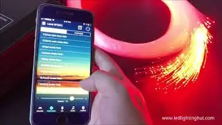 LEDLightingHut WiFi Fiber Optic LED Light Engine, Smartphone APP Control