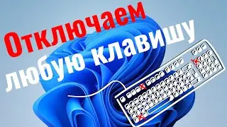 Как отключить любую клавишу на компьютере под управление Windows