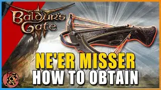 Baldur's Gate 3 How To Obtain THE BEST Hand Crossbow! FORCE DAMAGE Ne'er Misser | Baldur's Gate 3