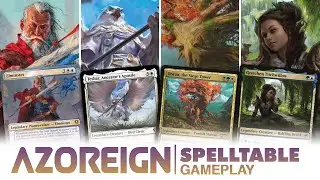 Spelltable Commander | EDH | Elminster vs Teshar vs Doran vs Gretchen