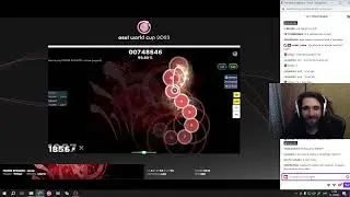 Талала смотрит маппул квалификаций на OWC 2023 | osu!