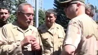 Турчинов и Аваков посетили Курахово