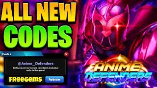 *NEW* ALL WORKING UPDATE CODES FOR ANIME DEFENDERS! ROBLOX ANIME DEFENDERS CODES!