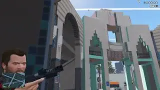 GTA 5 - Public Library Mafia Shootout + Ten Star Escape [R.D.E. 4.0.3]