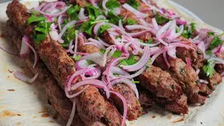 НАСЛАЖДЕНИЕ ДО ПОСЛЕДНЕГО КУСОЧКА: ароматный и сочный ЛЮЛЯ-КЕБАБ, который тает во рту