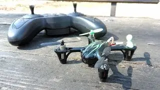 Hubsan X4 107C - Fast Camera Drone (2017 Version!) from Tomtop.com // Review & Test Flight
