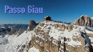 Passo Giau | FPV Drone | Inverno | 4k HDR | Alta Definizione