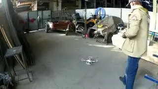 SYMA X54HW первый полет