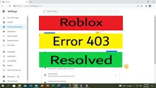 Roblox Error Code 403 An Error Encountered During Authentication | Roblox 403 Error Resolved