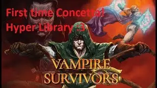 Vampire Survivors - First Run with Conetta!