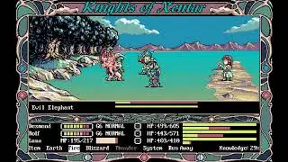 Knights of Xentar - Dragon Knight 3 - gameplay