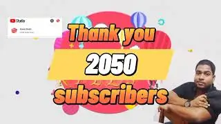 2050 subscribers 😍Thank you | Gowsi reels | GR
