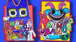 Making GARTEN OF BANBAN 0-7 PUZZLE Game Book 📚👿 ( + All Bosses Squishy) Full Game..