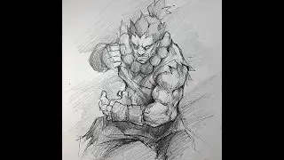 Speed Drawing - Akuma