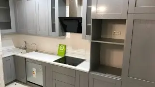 Кухня в серых тонах