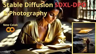 SDXL-DPO New Colab w/ Google Drive & Gradio & Dynamic Prompting (Stable Diffusion Ai-Photography)