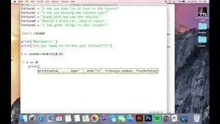 Learn to Code Python - Lesson 2b - IF, ELIF, ELSE practice
