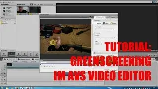 Tutorial: Greenscreening mit dem AVS Video Editor ( Deutsch/German )