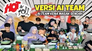 CHICKEN & CHEESE PARATHA🫓 AI TEAM BEREBUT NAK MASAK!?!